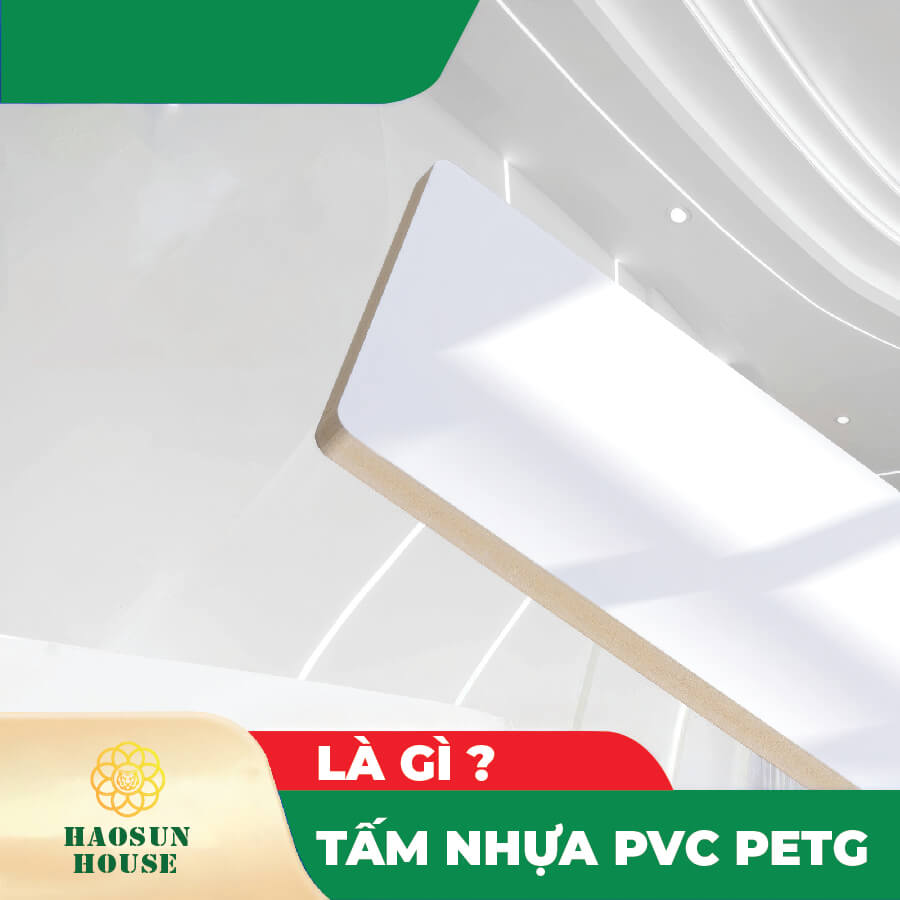 Tấm Nhựa PVC phủ PETG