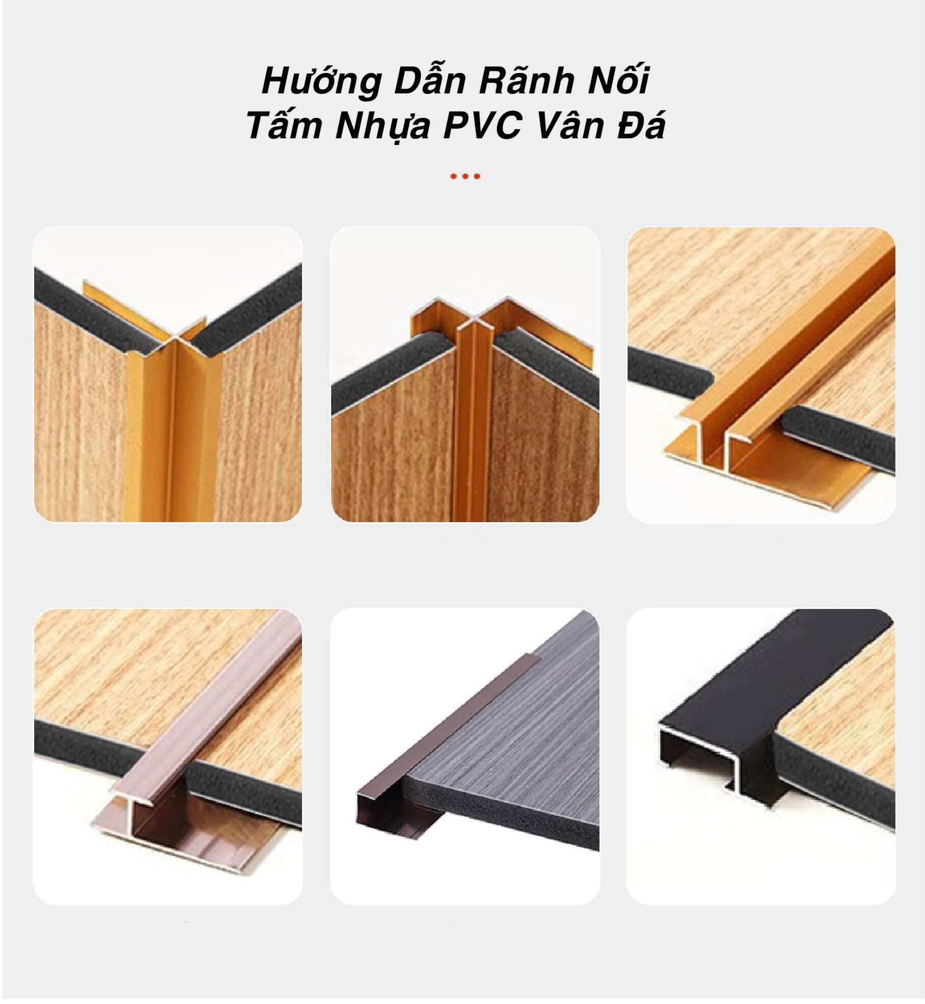 Hướng dẫn lắt đặt Tấm nhựa pvc vân đá