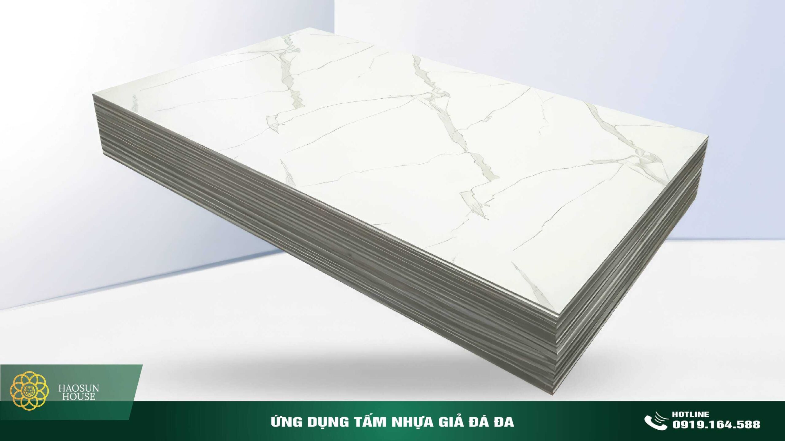 Tấm nhựa PVC giả đá công ty hào nghi