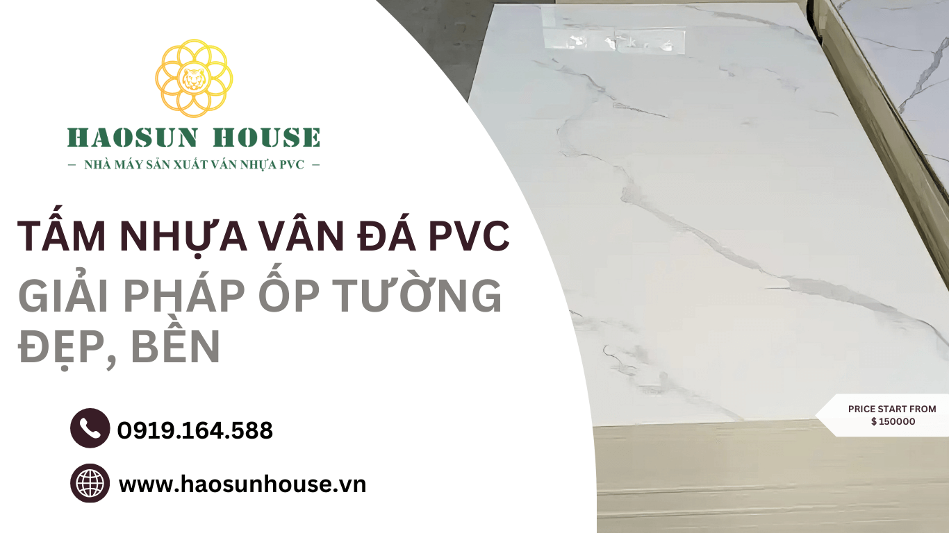 Tấm Nhựa Vân Đá PVC Hào Nghi