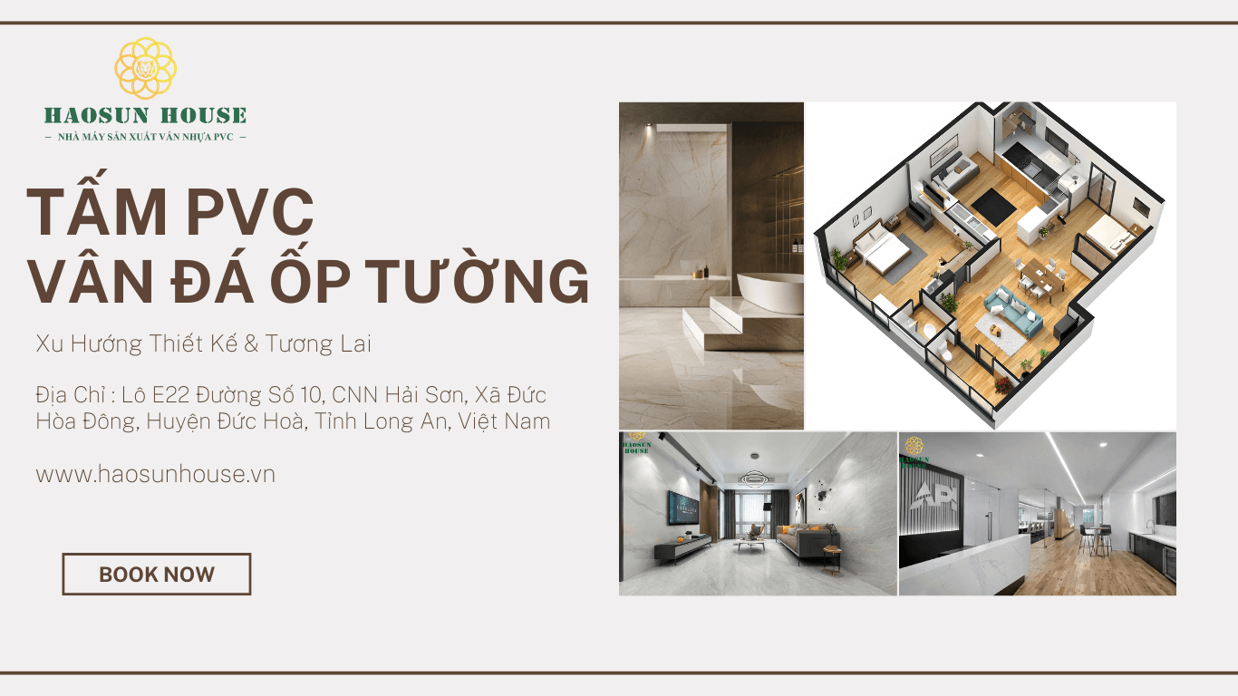 Tấm PVC Vân Đá Công Ty Hào Nghi
