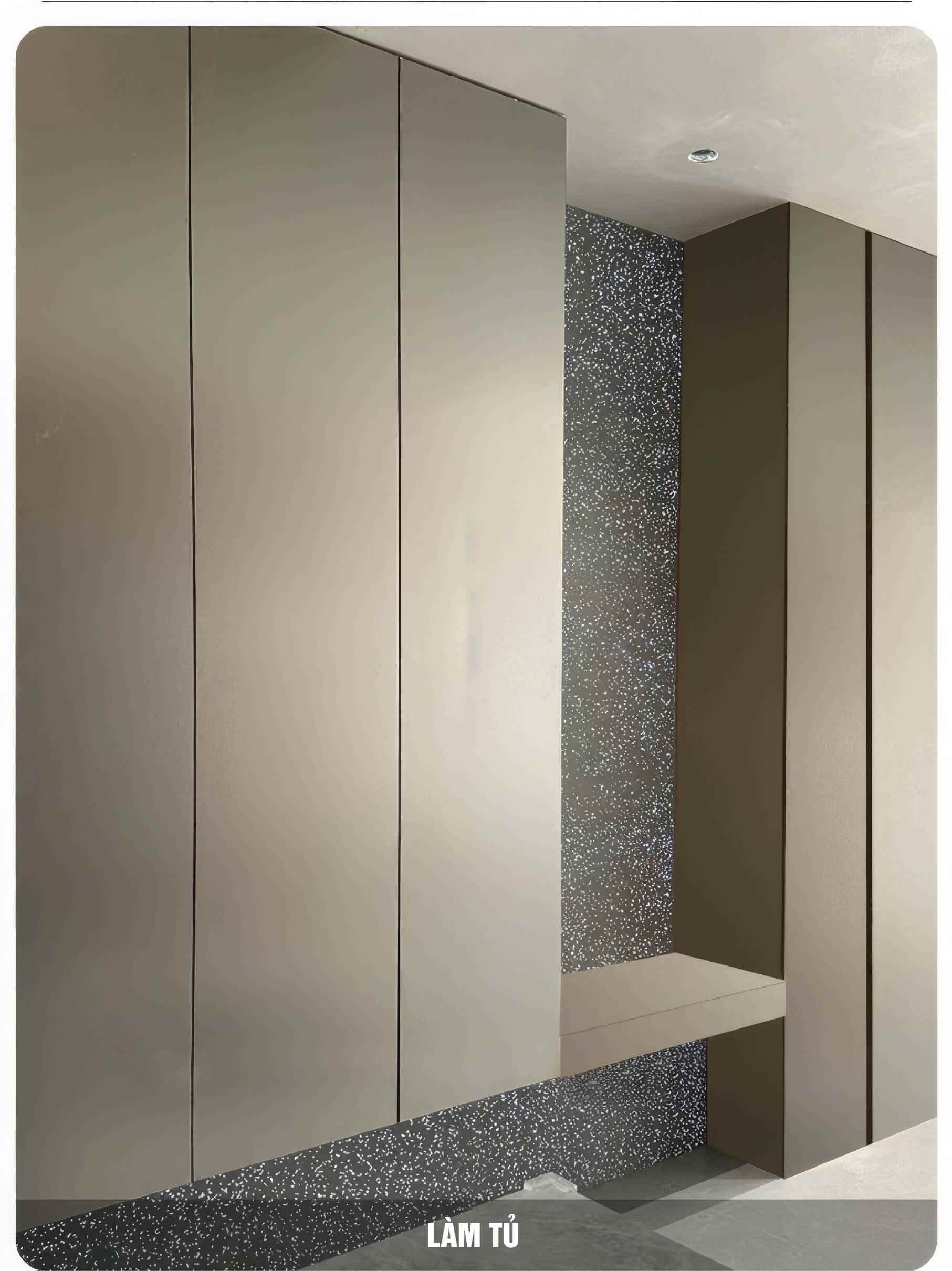 Ứng dụng tấm than tre kim loại làm tủ