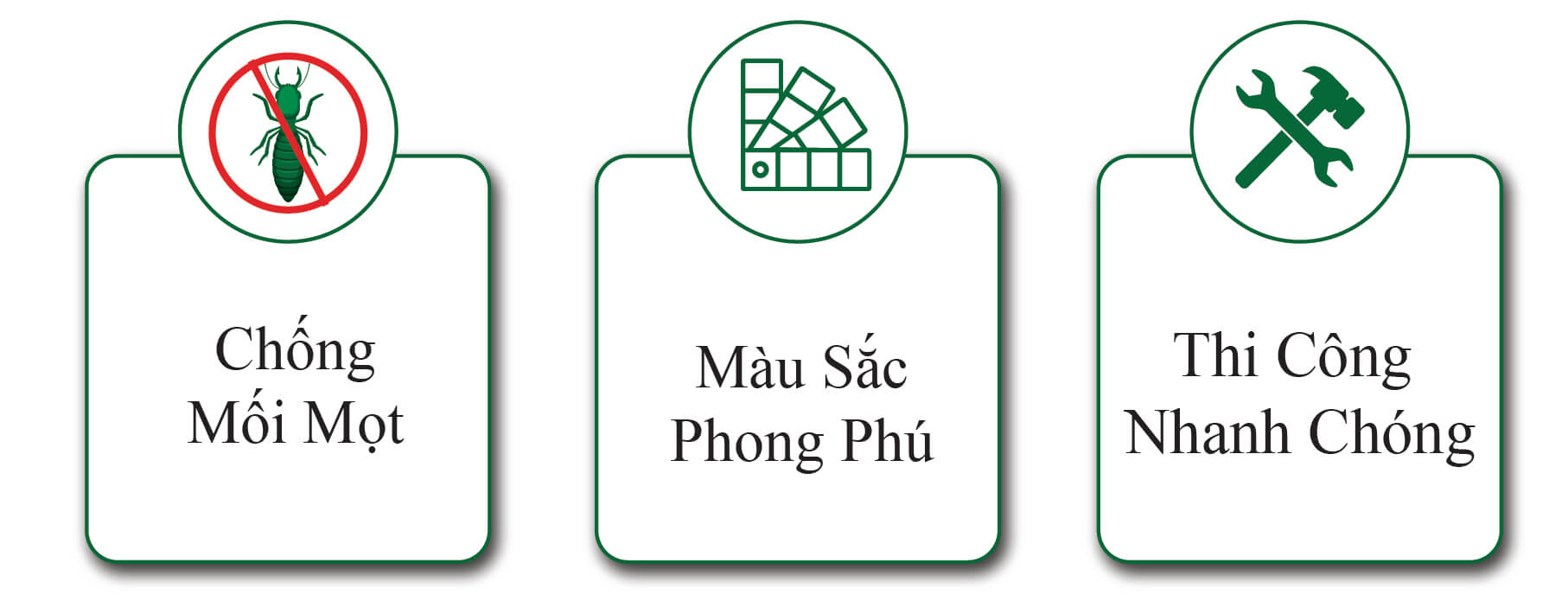 Ưu điểm Vàng Tấm PVC ốp tường