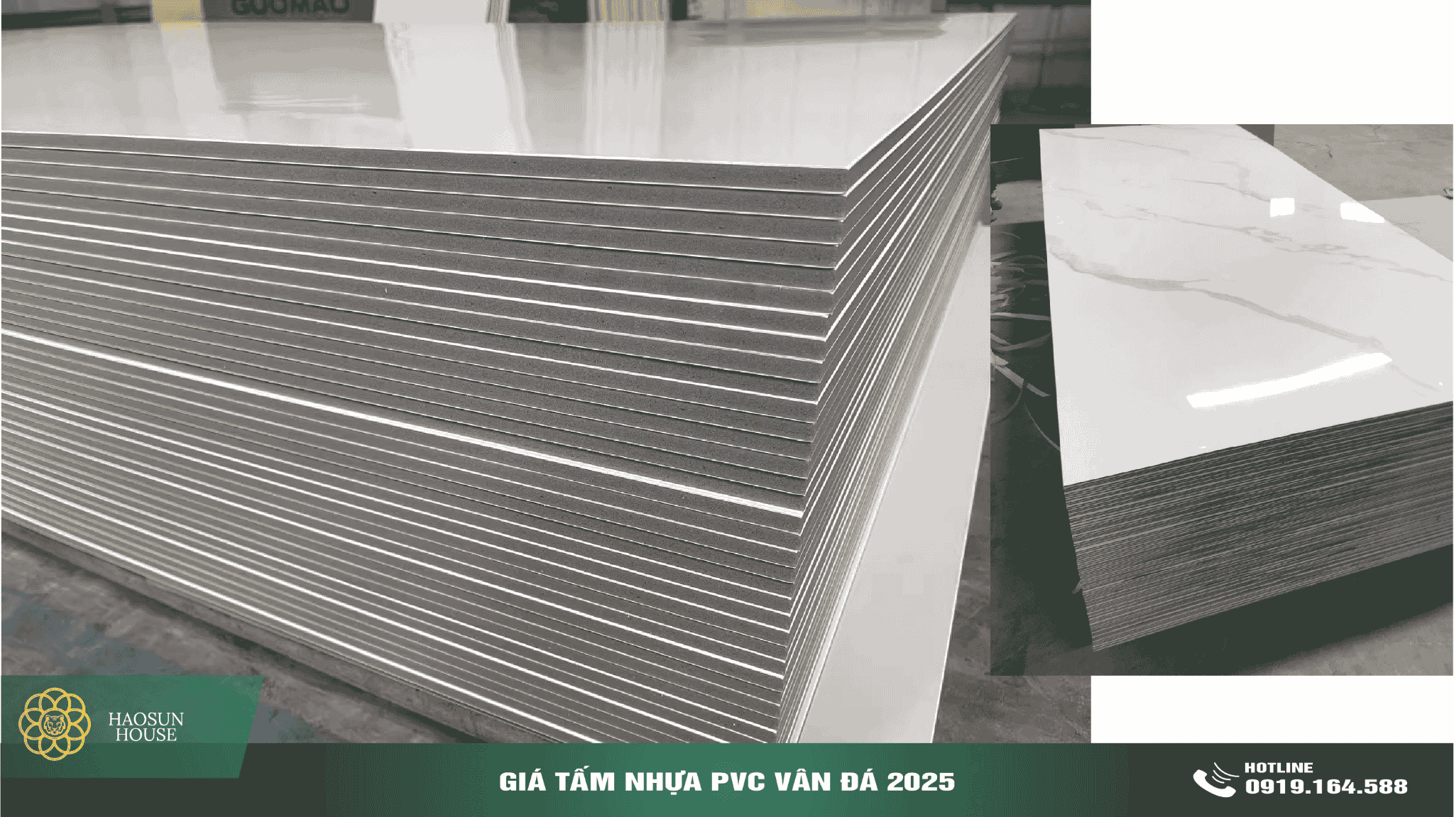 Giá Tấm Nhựa PVC Vân Đá Haosun House