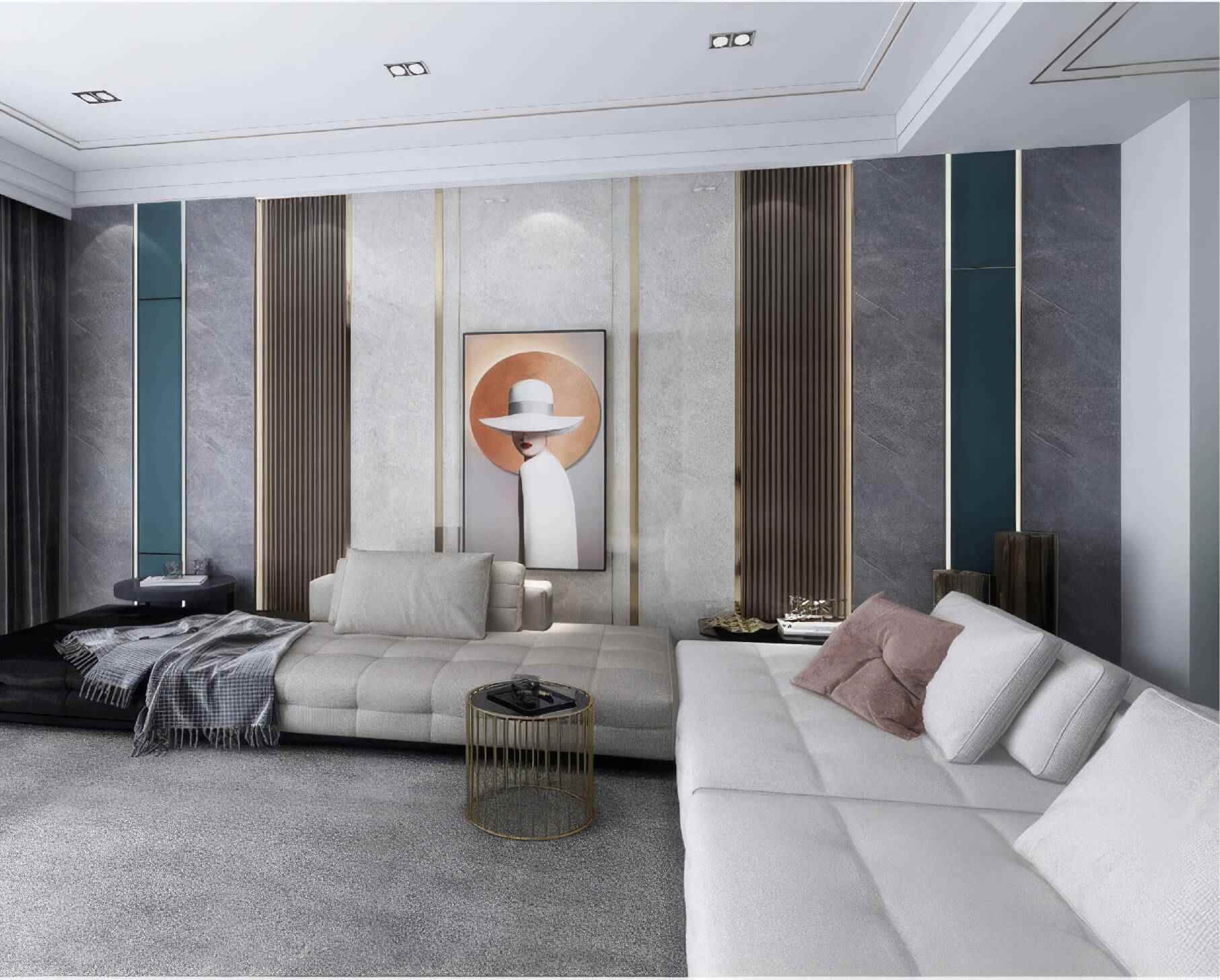 Giá Tấm Nhựa PVC Vân Đá Ốp Phòng Khách