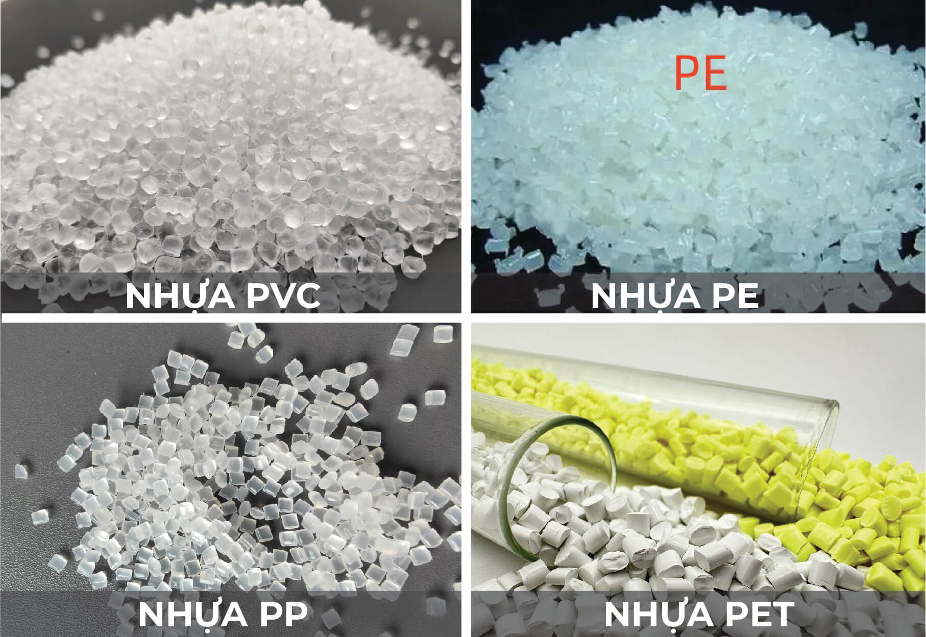 So sánh Vật Nhiệu Nhựa PVC