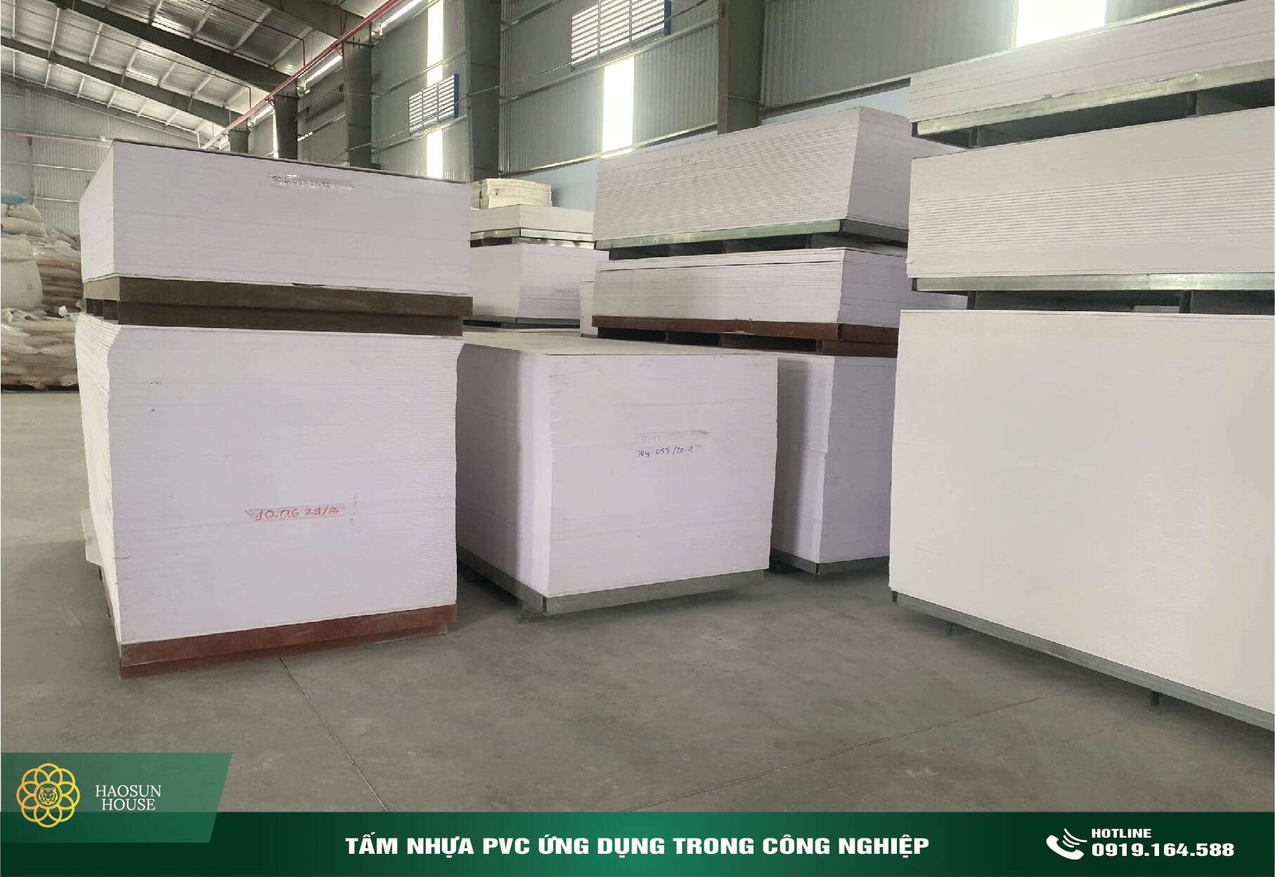 Tấm nhựa Công Nghiệp PVC Kho Hàng