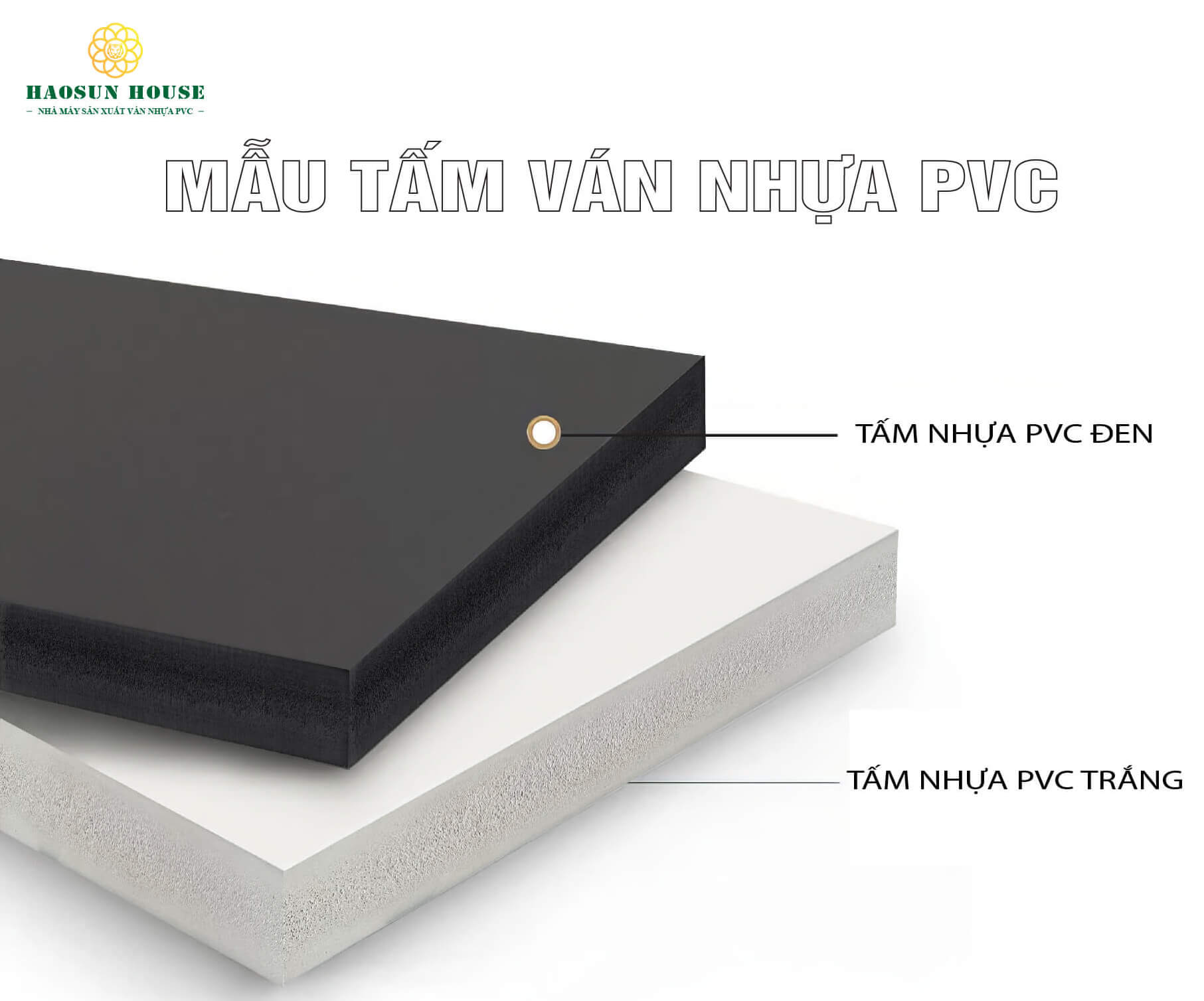 Tấm Nhựa PVC Haosun House Từ Vật liệu Nhựa PVC