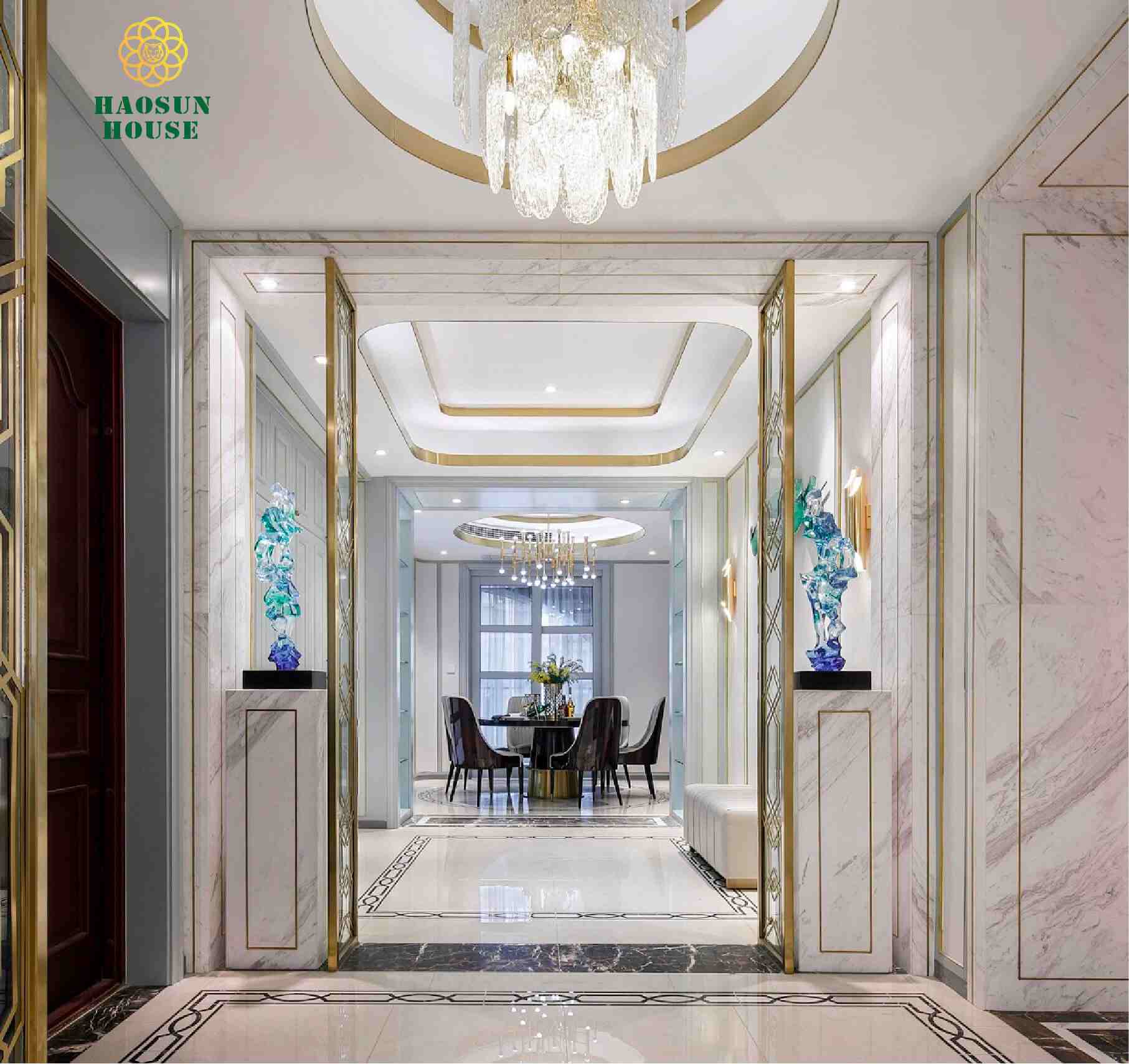 Tấm Nhựa PVC Vân Đá Ốp Tường