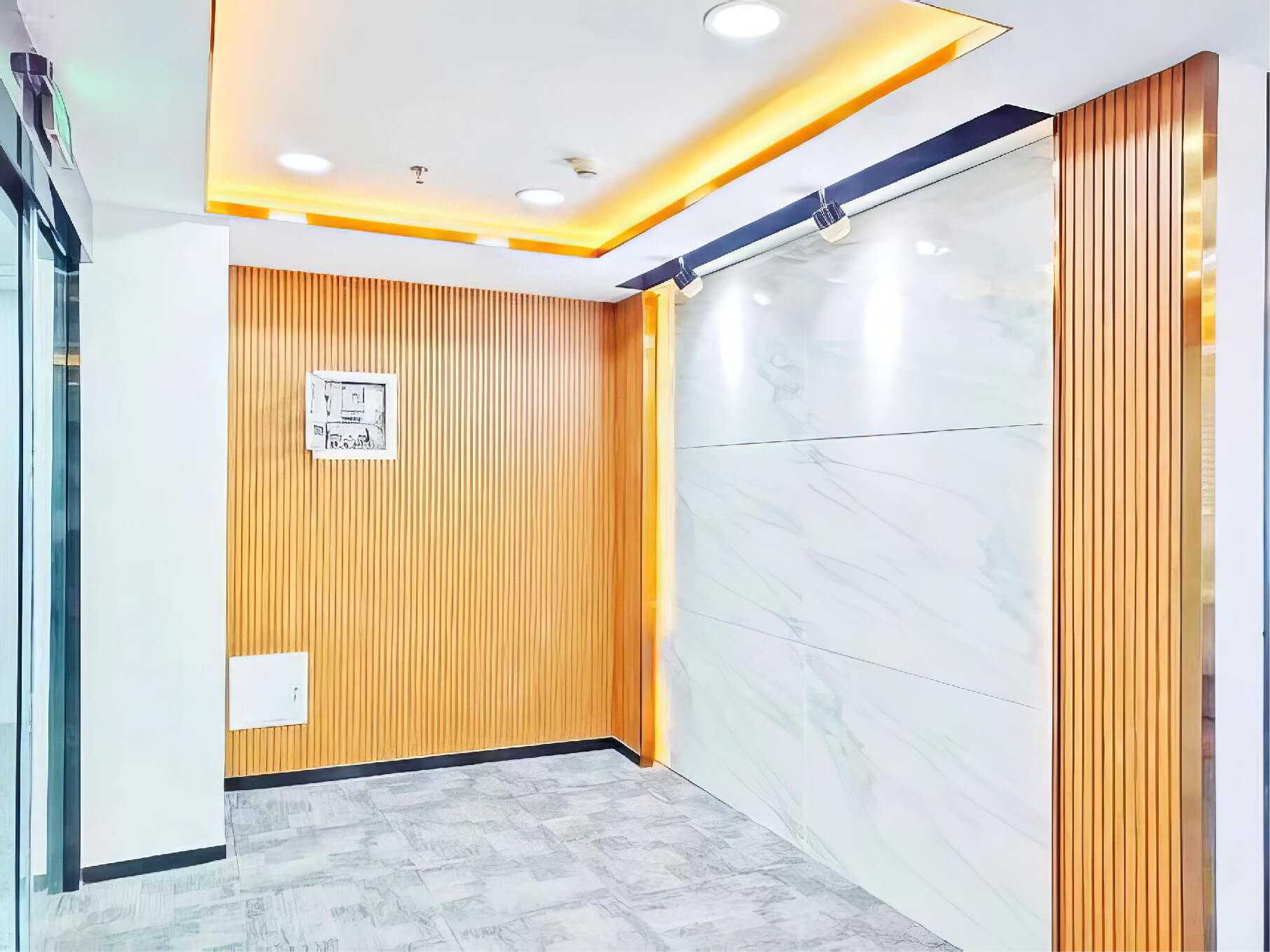 Ứng dụng ốp tường Tấm Nhựa PVC Vân Đá