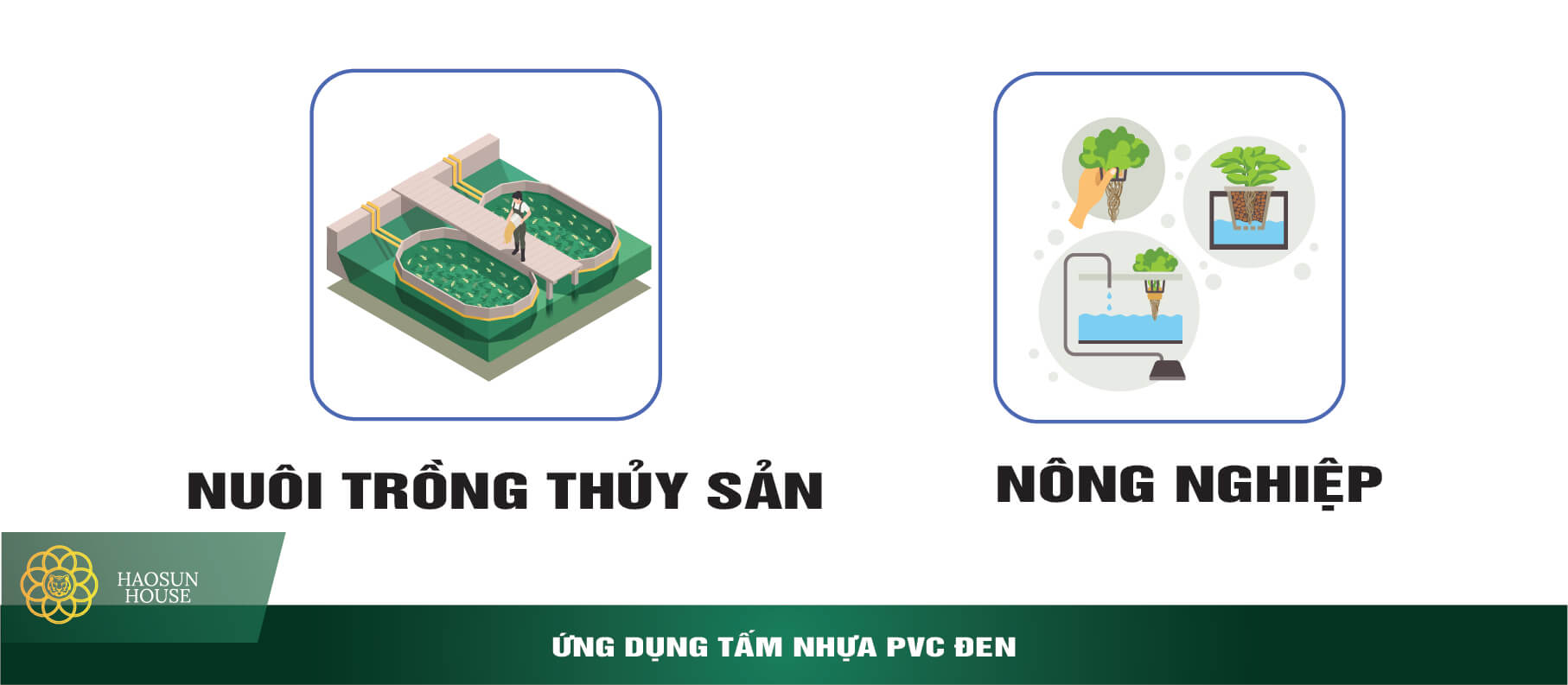 Ứng dụng tấm nhựa pvc đen
