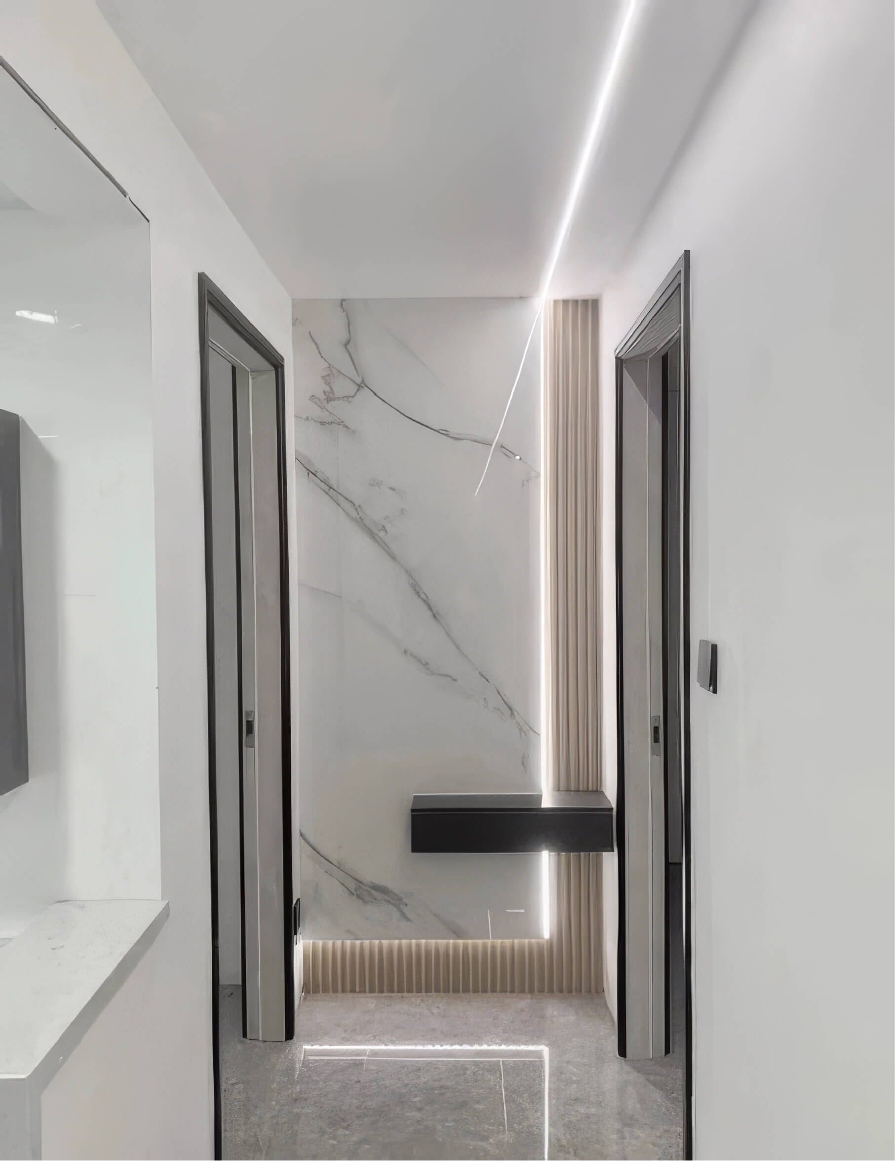 Ứng dụng Tạo điểm nhấn Tấm Nhựa PVC Vân Đá