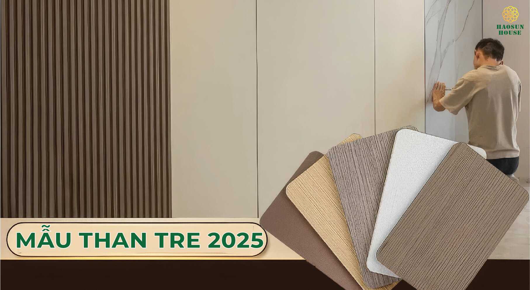 Cấp nhật mẫu than tre ốp tường 2025