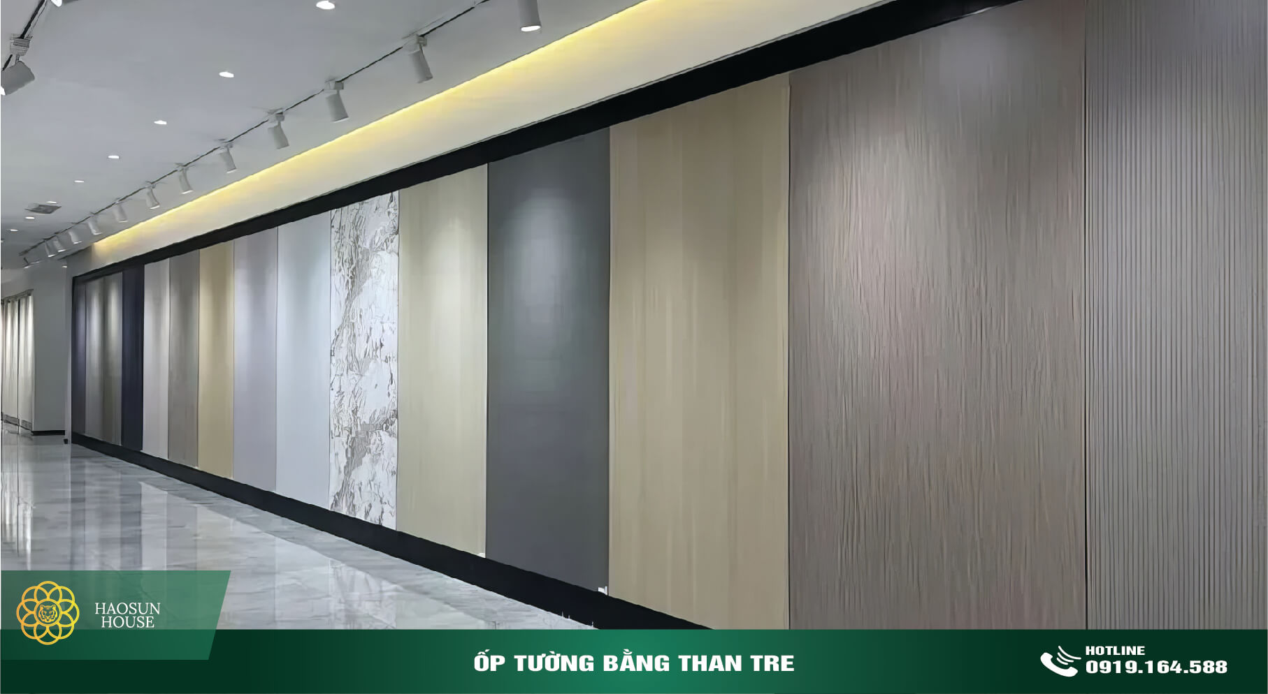 mẫu ốp tường bằng than tre haosun house