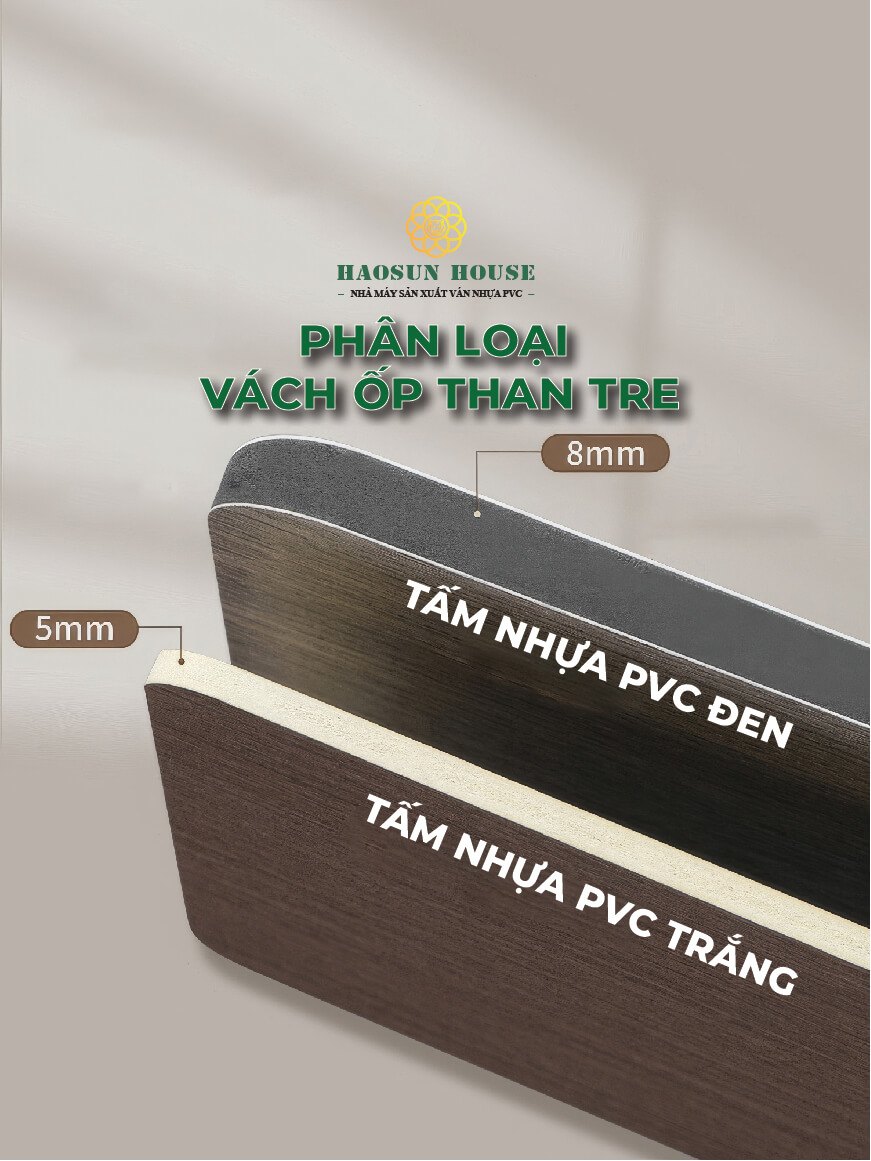 Phân Loại vách ốp than tre haosun house