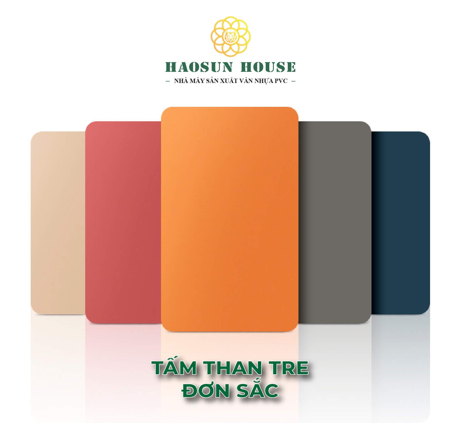Tấm Ốp Than Tre màu đơn sắc