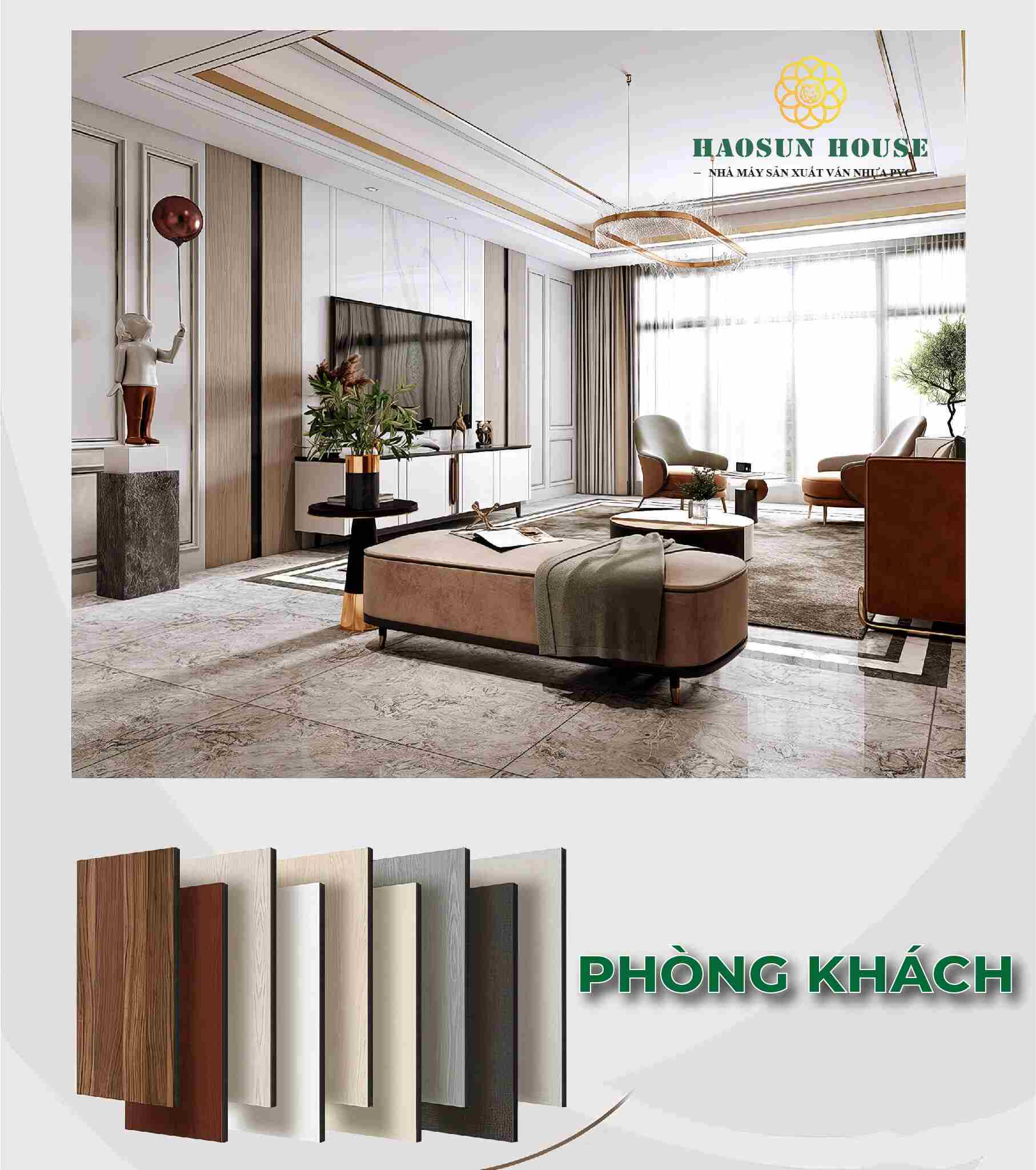 Tấm Than tre ốp tường phòng khách