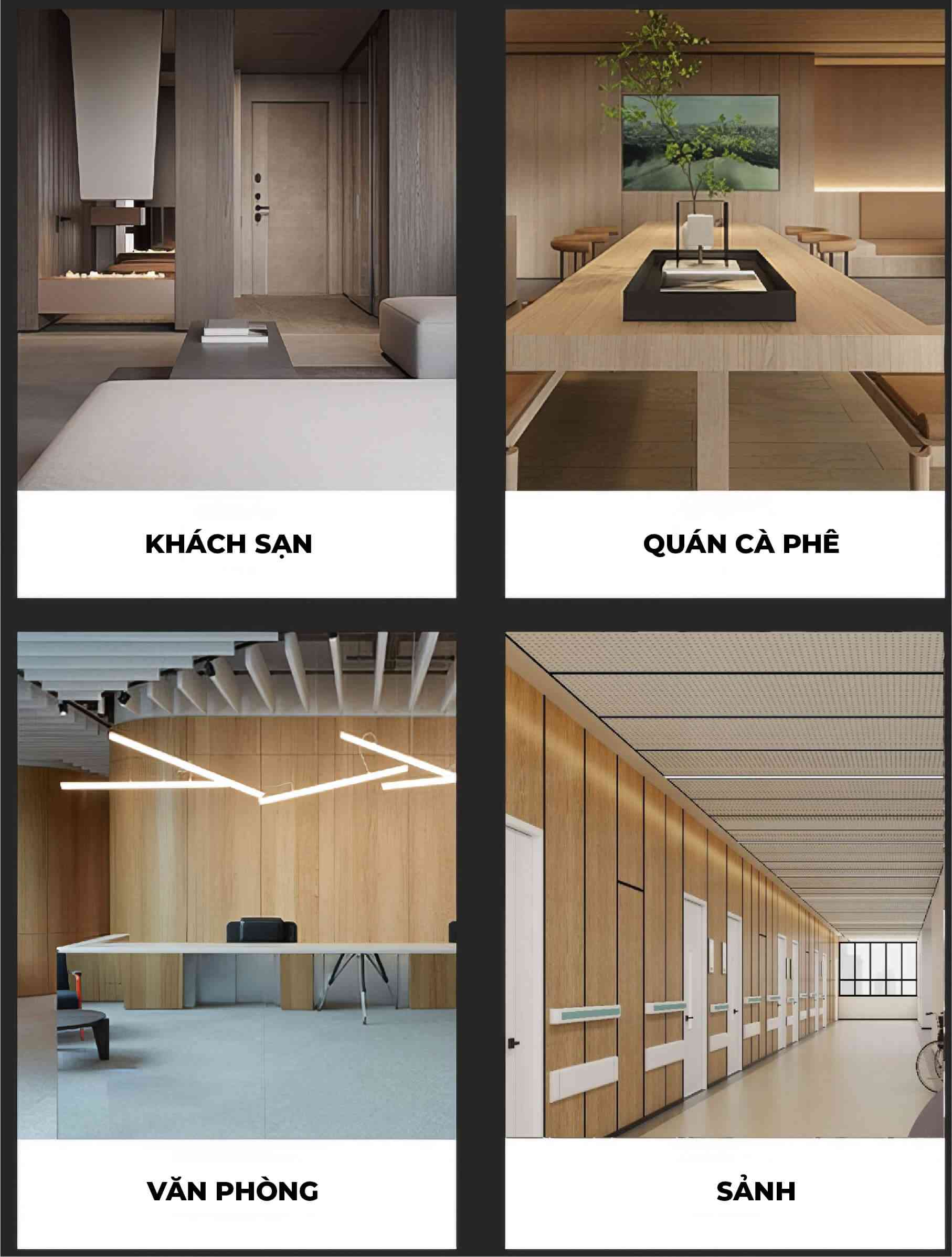 Ứng dụng tấm ốp tường đa năng