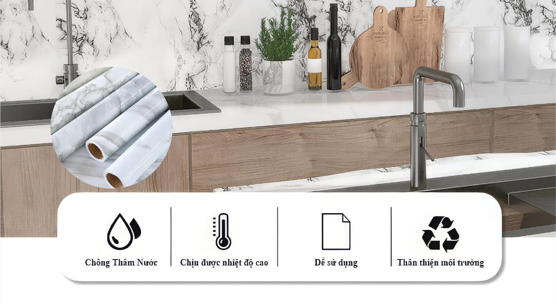 Tấm dán tường giả đá pvc