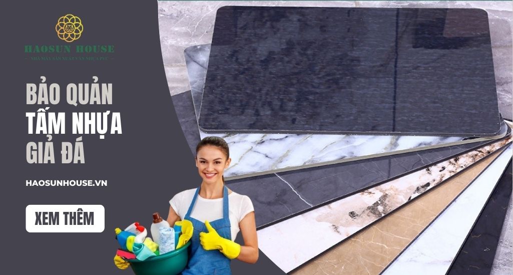 Haosun House Bảo quản tấm nhựa giả đá