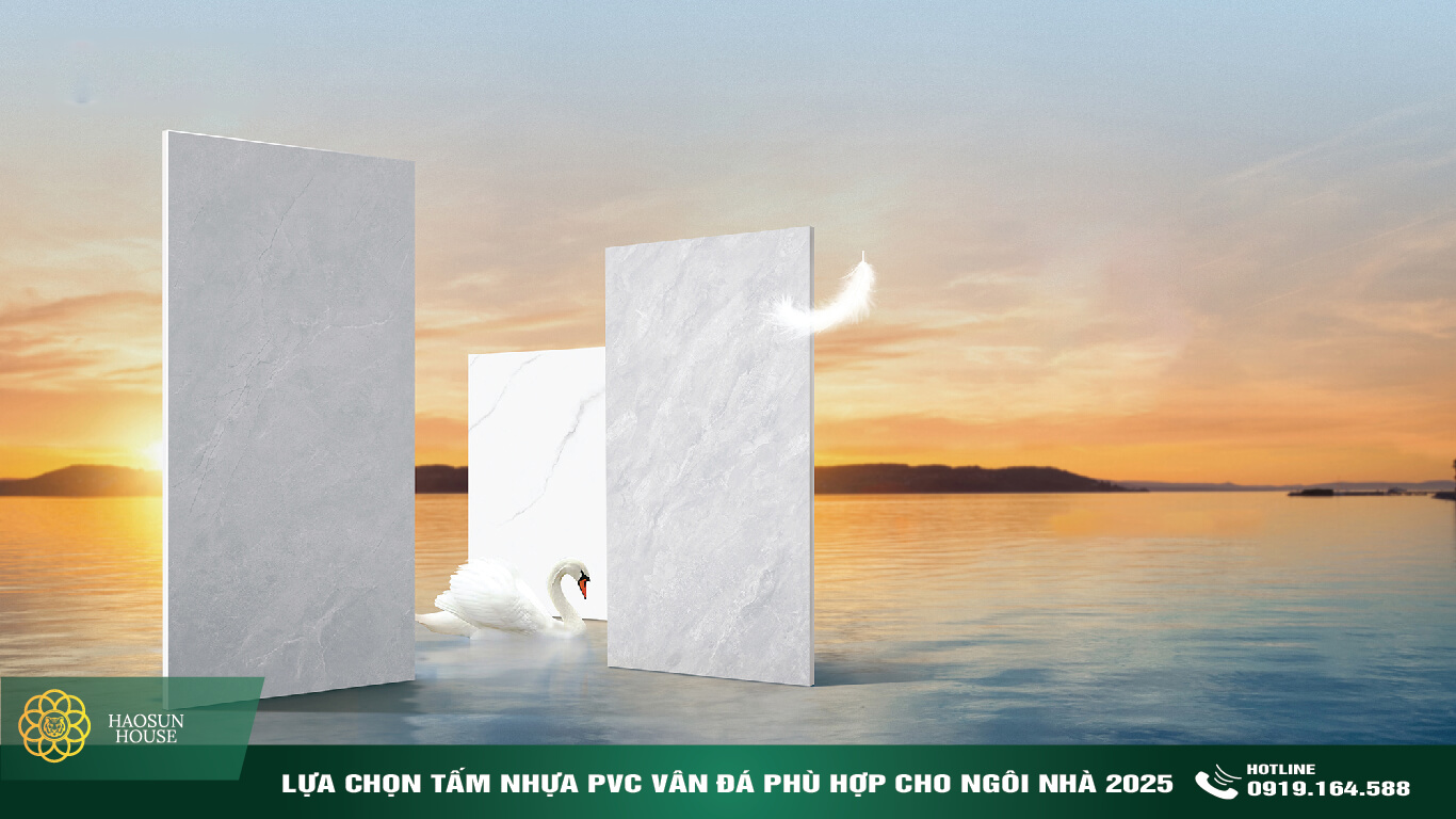 Lựa chọn tấm nhựa pvc vân đá haosun house