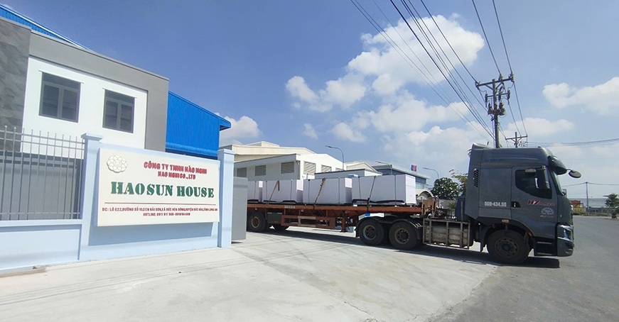 Địa chỉ mua tấm nhựa giả đá pvc uy tín Haosun House