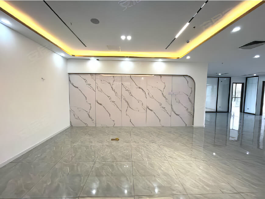 Tấm nhựa pvc vân đá ốp tường phòng khách