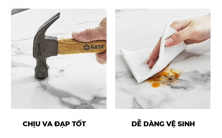 Ưu điểm tấm pvc vân đá
