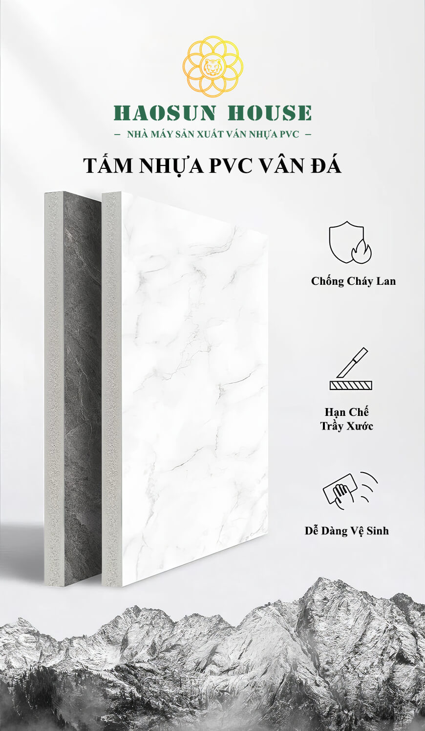 So sánh tấm nhựa pvc vân đá