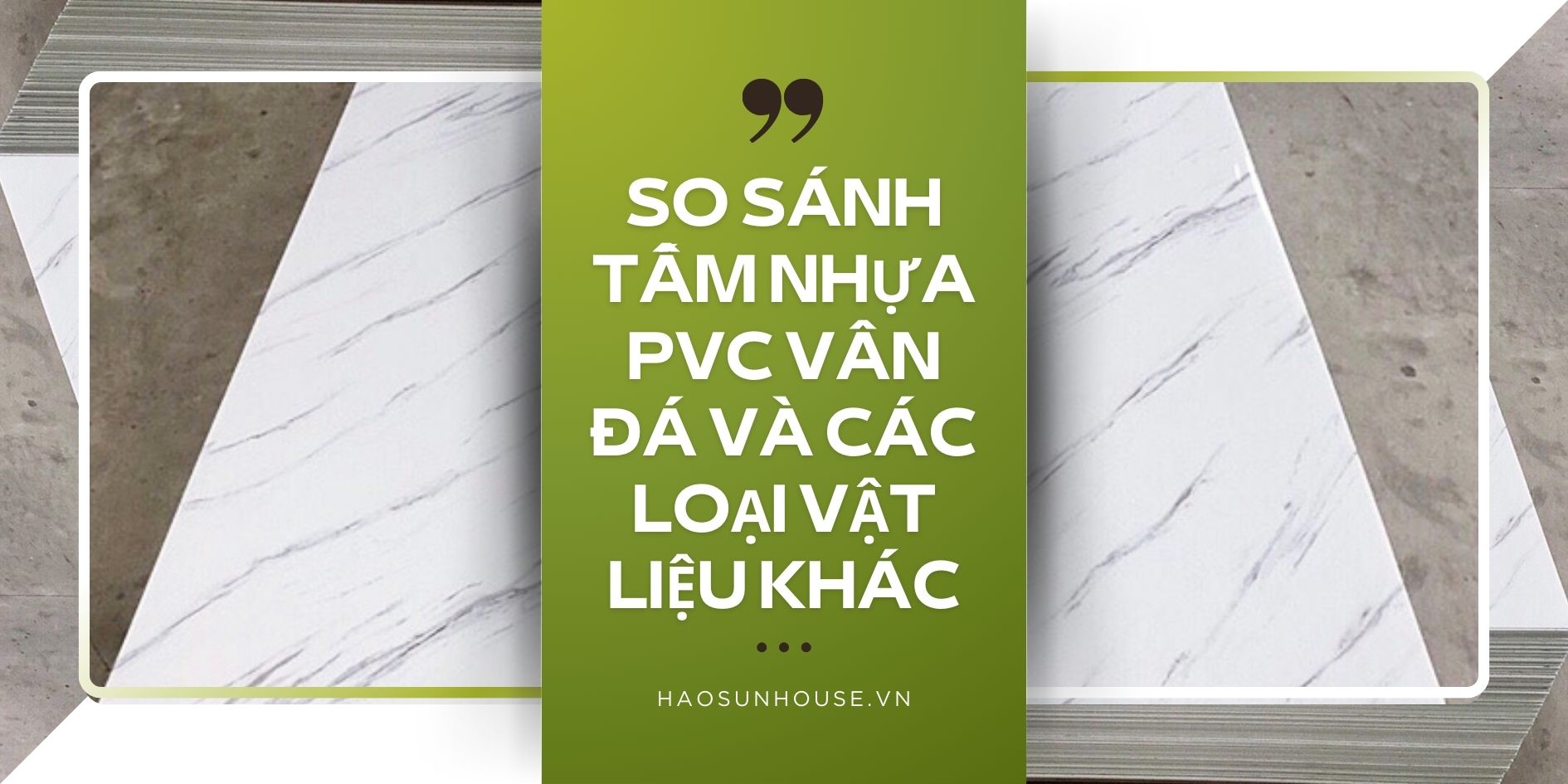 So sánh Tấm nhựa pvc vân đá