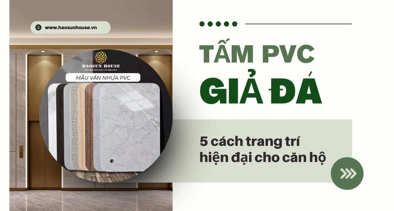 Tấm PVC Giả đá