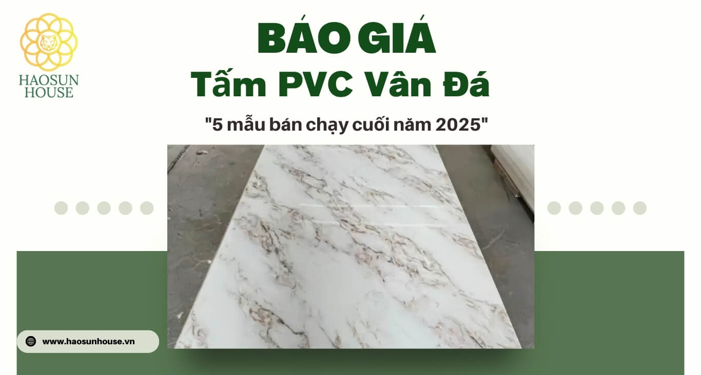 Báo Giá Tấm PVC Vân Đá