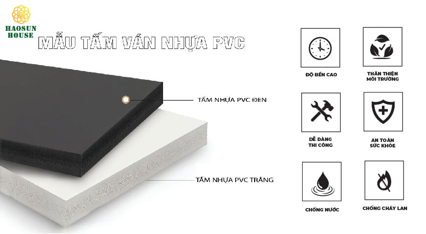 Mẫu cost nhựa pvc haosun house