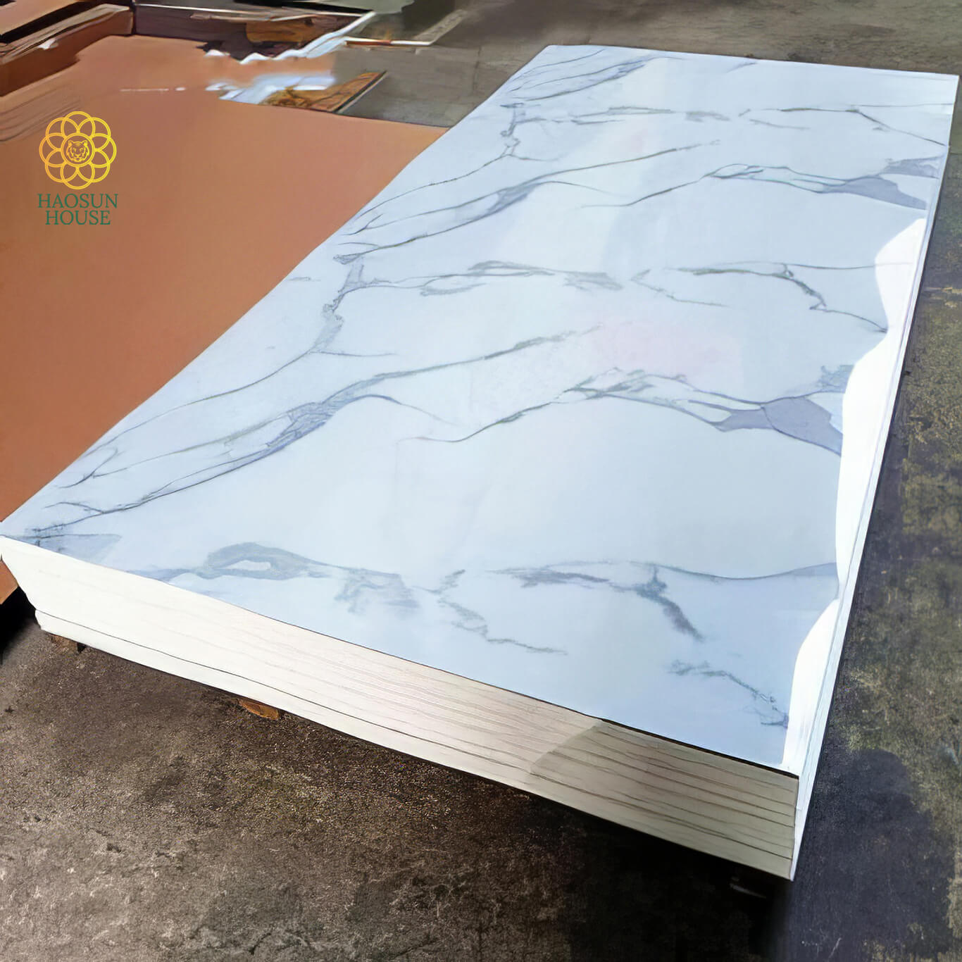 Mẫu tấm nhựa pvc vân đá