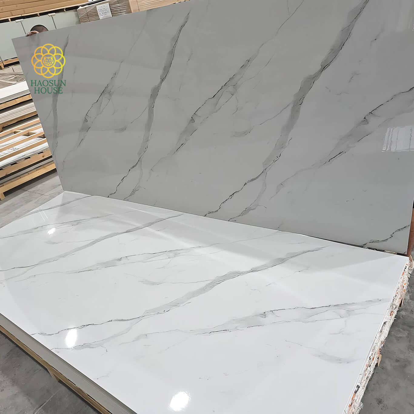Mẫu Tấm pvc ốp tường giả đá phổ biến