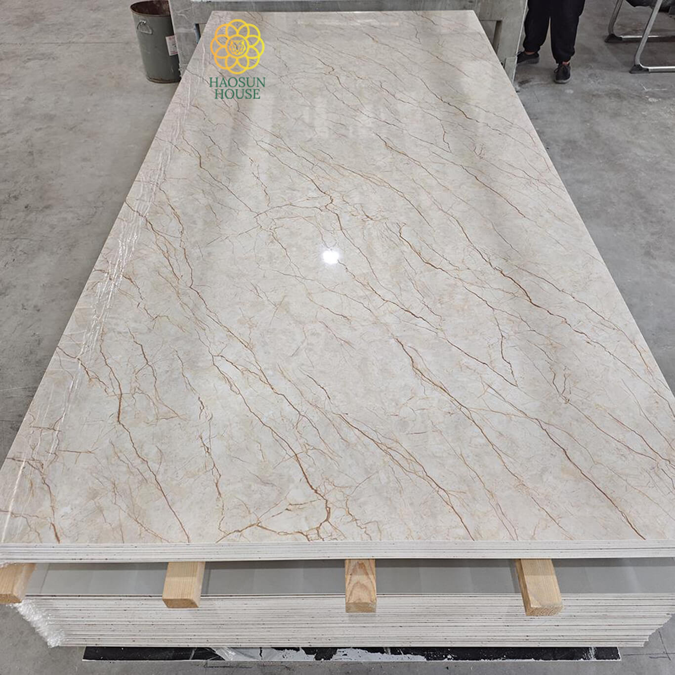 Mẫu Tấm pvc ốp tường giả đá phổ biến
