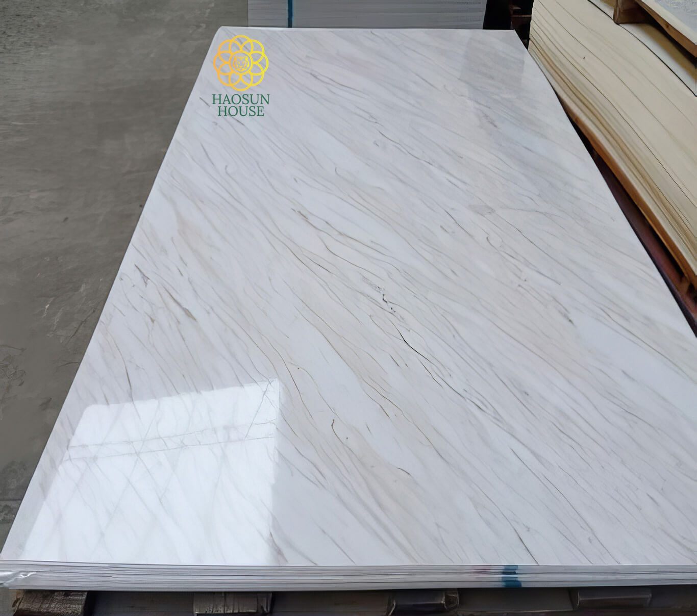 Mẫu tấm nhựa pvc vân đá