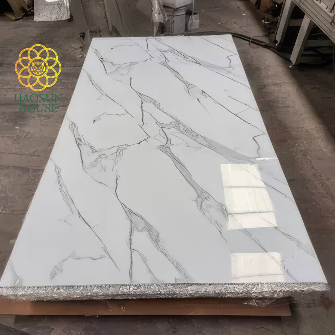 Mẫu tấm pvc ốp tường vân đá