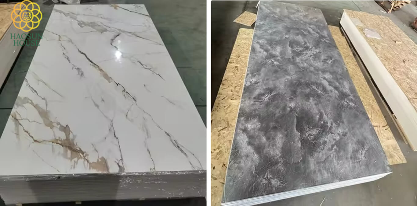 Tấm ốp pvc vân đá chống nước