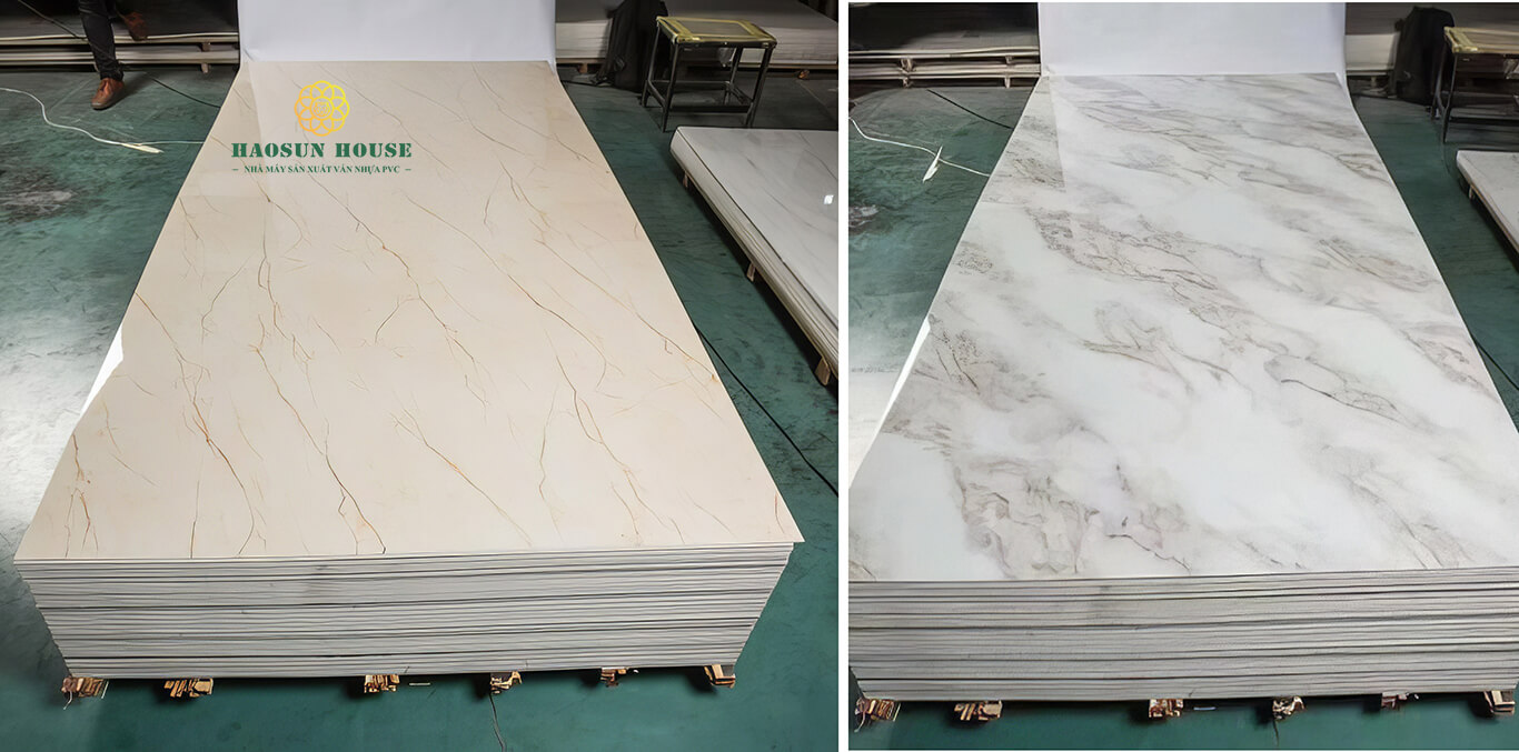 Tấm ốp pvc vân đá haosun house