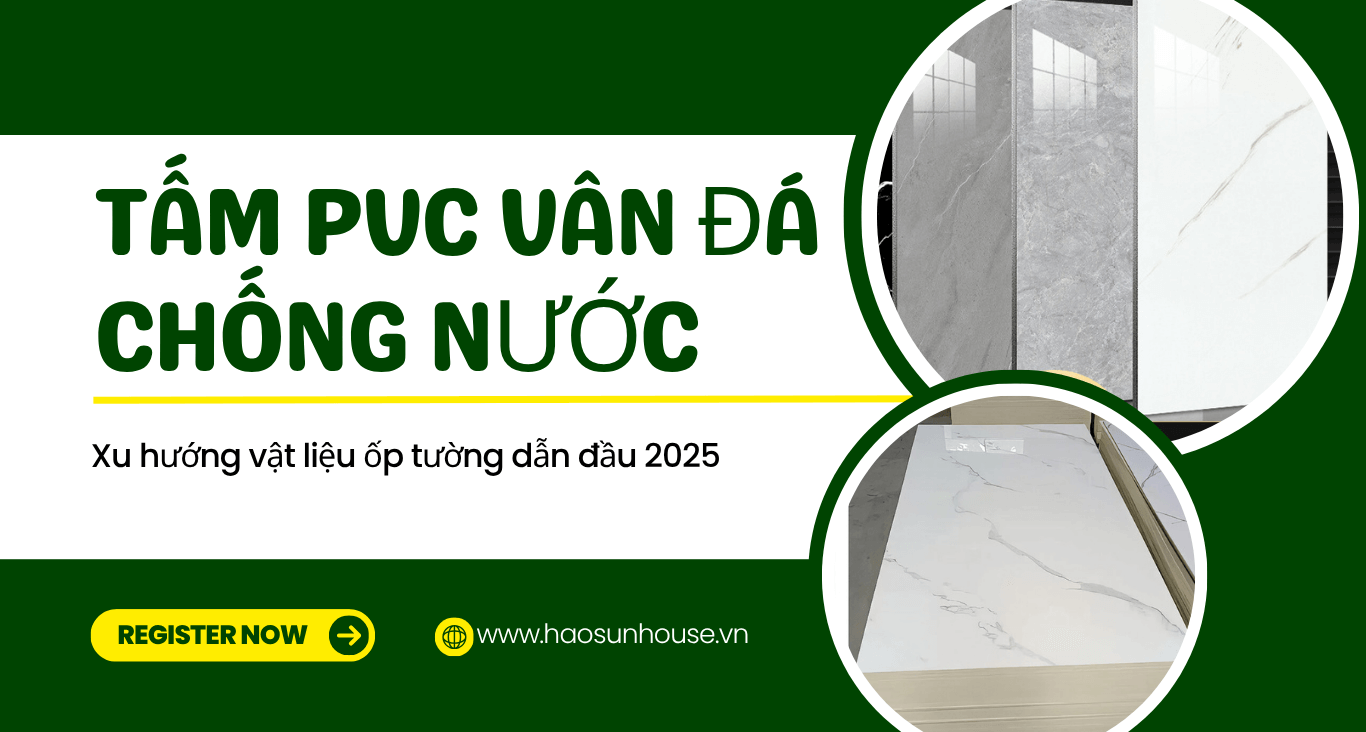 Tấm pvc vân đá chống nước