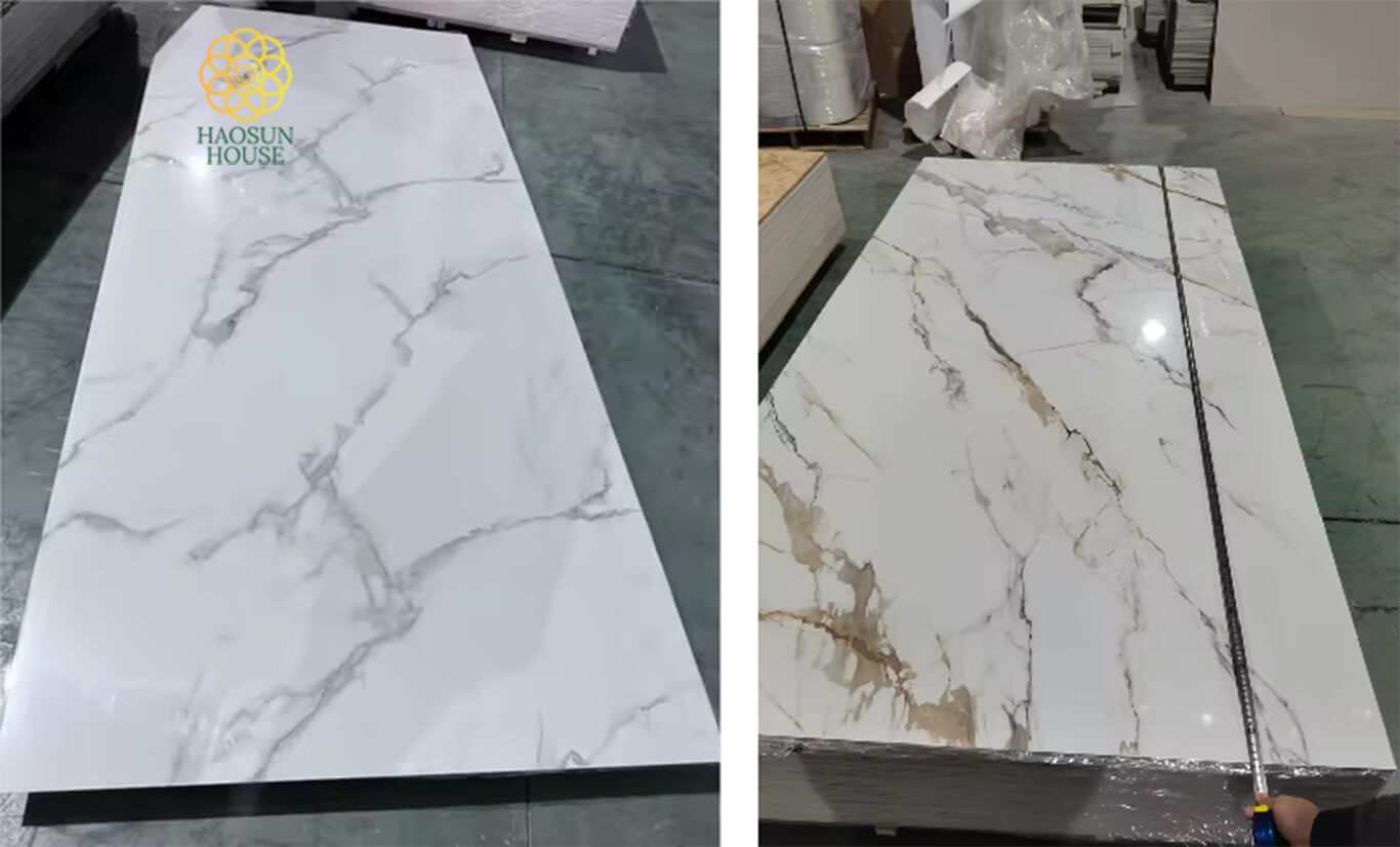 Tấm pvc vân đá trang trí nội thất