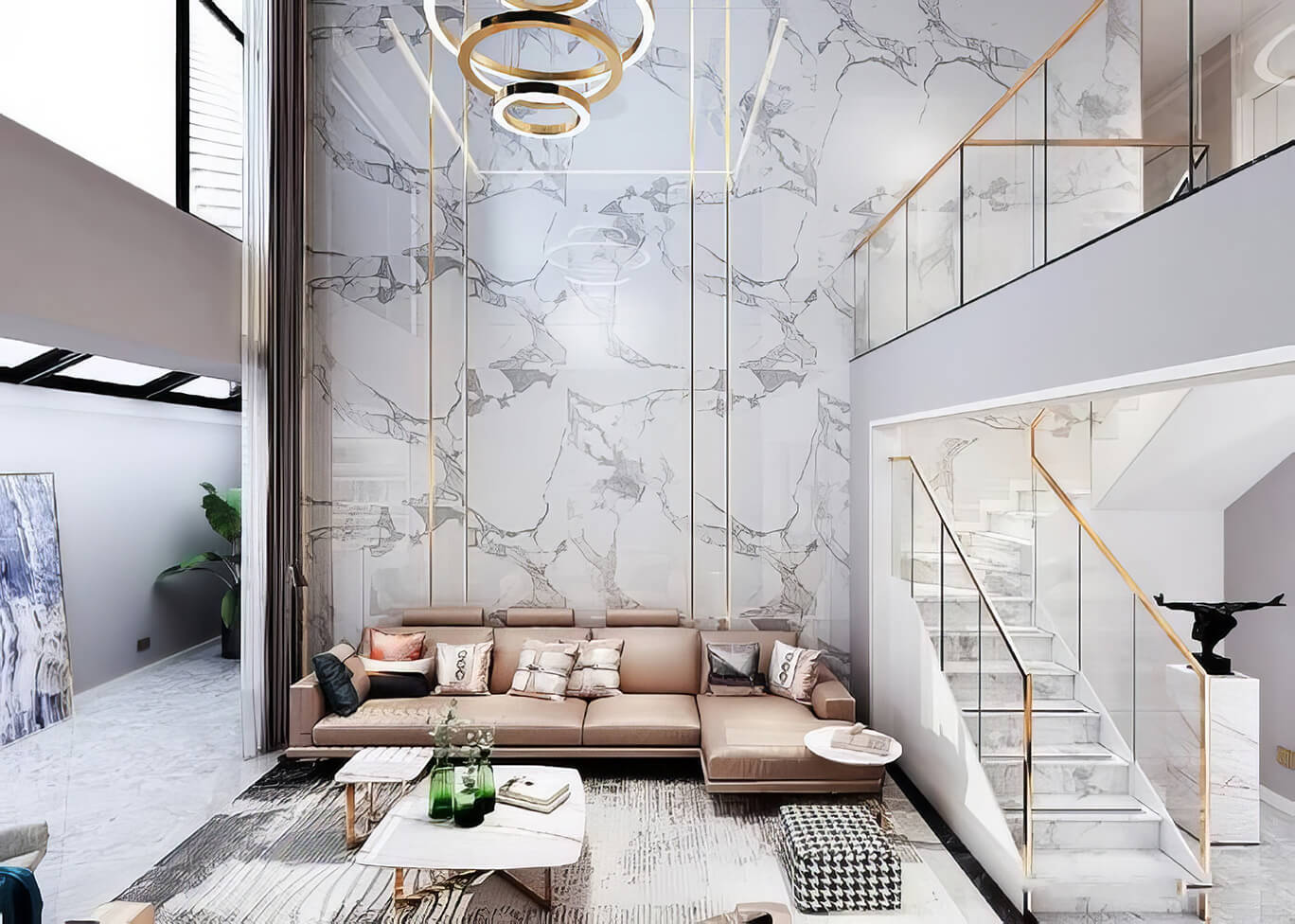 Thực tế tấm nhựa vân đá
