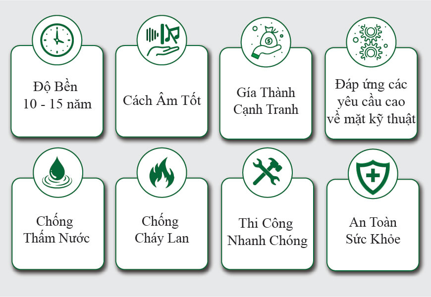 Ưu điểm tấm ốp pvc vân đá