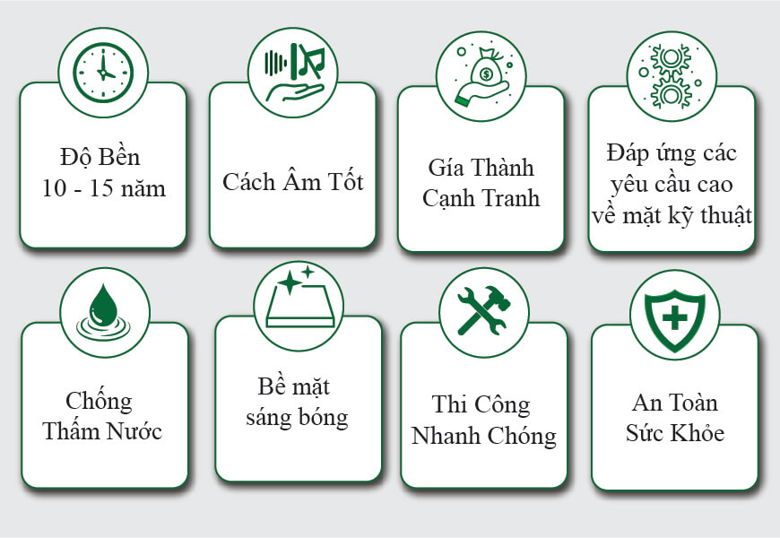Ưu điểm tấm pvc vân đá cao cấp 2025