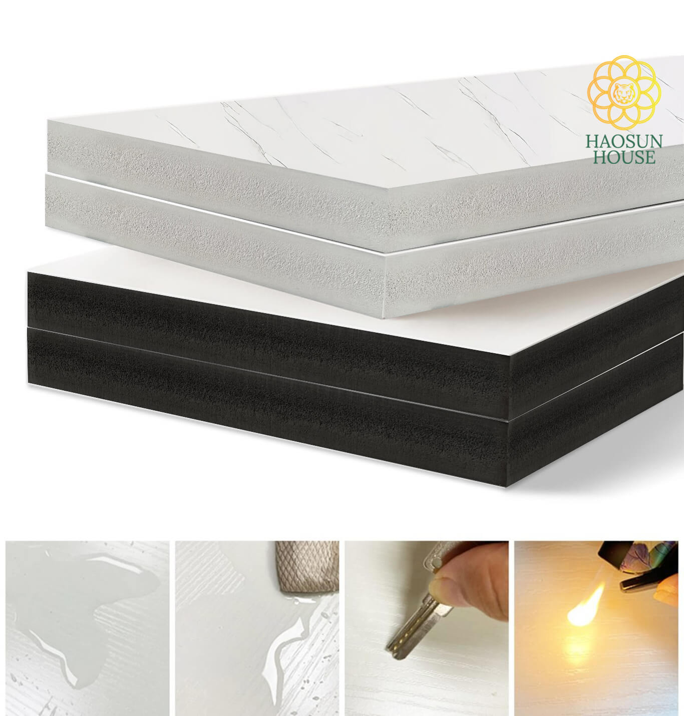 Ưu điểm tấm pvc vân đá chống nước