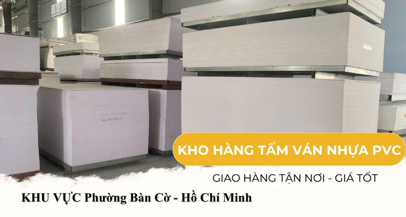 Kho Mua tấm nhựa pvc vân đá tại phường bàn cờ hồ chí minh