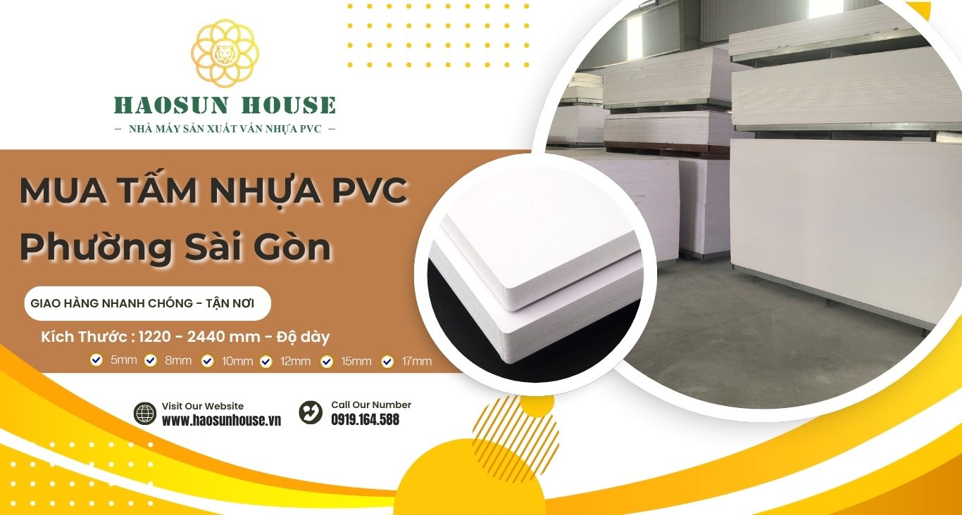 Mua tấm nhựa pvc vân đá tại phường sài gòn