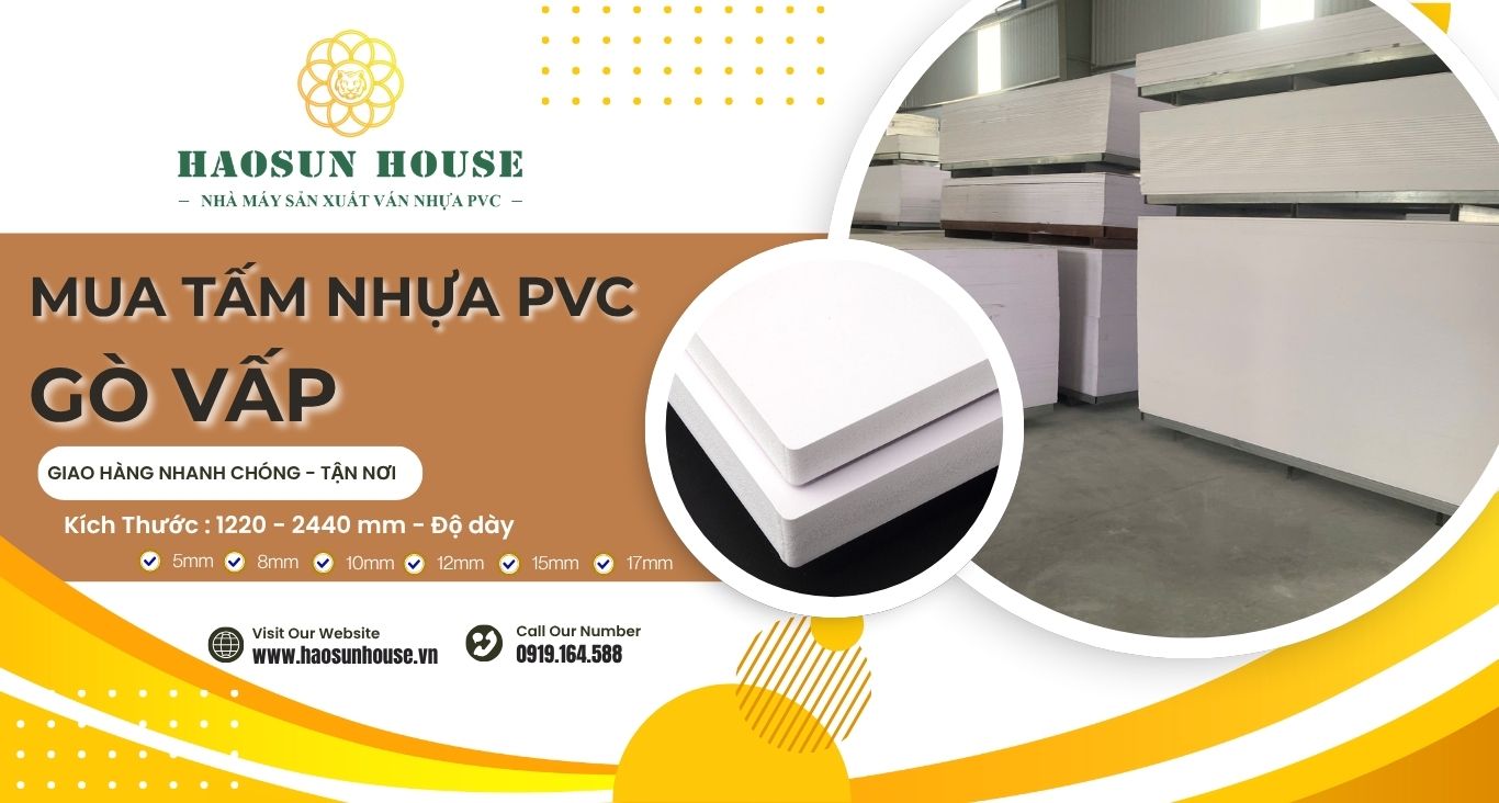 Mua tấm ván nhựa pvc tân bình