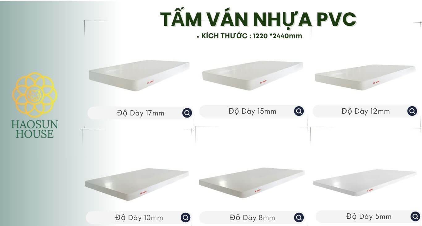 Tấm nhựa pvc bình thạnh haosun house